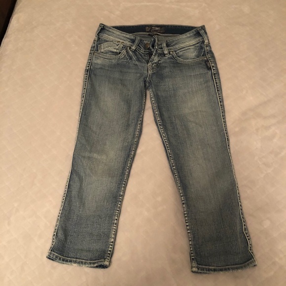 Maurices Silve Jean Co Denim Capris 
